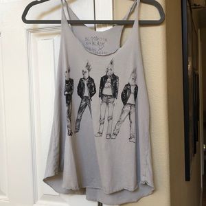 Rocker Birds Tank Top Size Medium